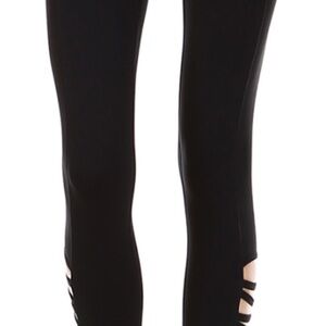 Mono B Black Cut-Out Leggings